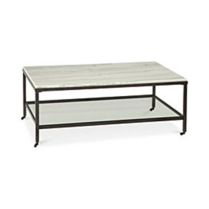 Bassett Mirror Company - 1112-LR-100 - Cocktail Table - Whitman - White