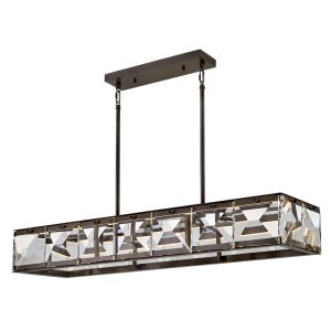 Fredrick Ramond - FR30106BX - LED Linear Chandelier - Jolie - Black Oxide