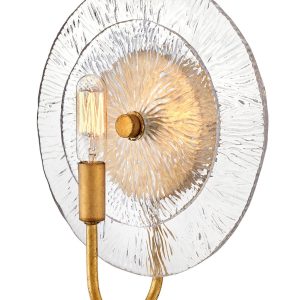 Fredrick Ramond - FR30120DA - LED Wall Sconce - Rene - Distressed Brass