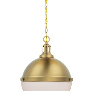 Brio Lighting - AA401G - Two Light Pendant - Aaron - Parent - Gold