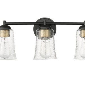 Millennium - 10103-MB - Three Light Vanity - Abilene - Matte Black
