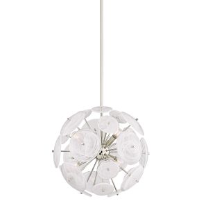 Mitzi - H1004806-PN - Six Light Chandelier - Tamara - Polished Nickel