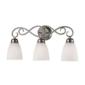 Atlas - 1103BB/20 - Three Light Vanity - Chatham - Brushed Nickel