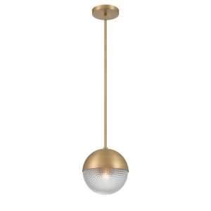 Minka-Lavery - 10126-732 - One Light Mini Pendant - Luniva - Legacy Brass