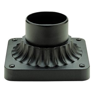 Trans Globe Imports - 100 BK - Post Base Mount - Canby - Black
