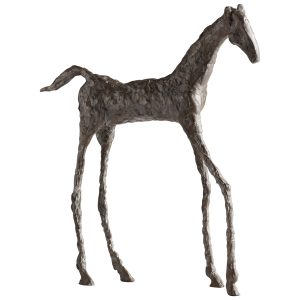 Cyan - 00429 - Sculpture - Frilly and Horse - Bronze