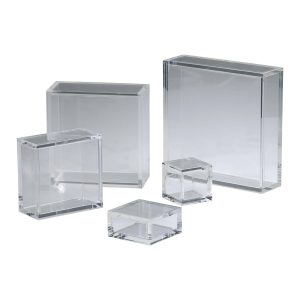 Cyan - 01834 - Pedestal - Acrylic Pedestal - Clear