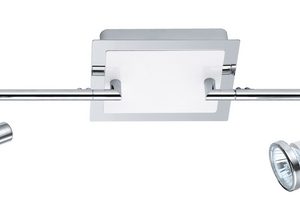 Eglo USA - 200121A - Four Light Track Light - Eridan - Chrome & Glossy White