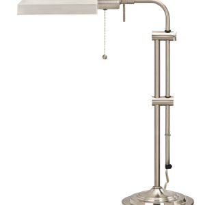 Cal Lighting - BO-117TB-BS - One Light Table Lamp - Pharmacy - Brushed Steel