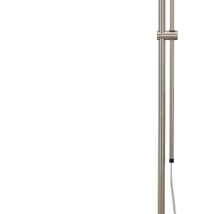 Cal Lighting - BO-117FL-BS - One Light Floor Lamp - Pharmacy - Brushed Steel
