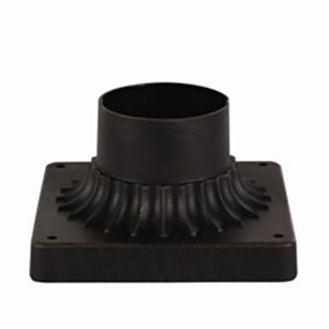 Trans Globe Imports - 100 RT - Post Base Mount - Canby - Rust