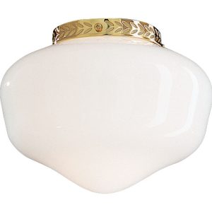 Minka Aire - 4099 - 2 1/4" Glass Shade - Glass Shades - Opal