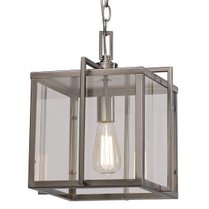 Trans Globe Imports - 10210 BN - One Light Pendant - Eastwood II - Brushed Nickel