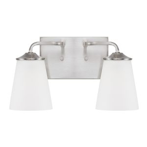 Capital Lighting - 114121BN-331 - Two Light Vanity - Braylon - Brushed Nickel