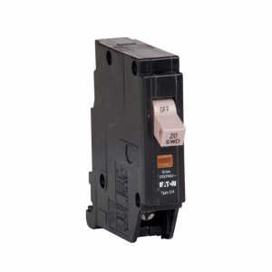 Eaton Type CHF Breaker 20A/1P 120/240V 10 Kaic