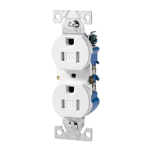 Eaton Receptacle TR Duplex 15A 125V 2P3W Stranded WH