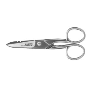 Klein Tools Electrician'S Scissors, Nickel Plated