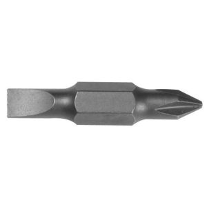 Klein Tools Replacement Bit. #1 Phillips, 3/16" Slotted