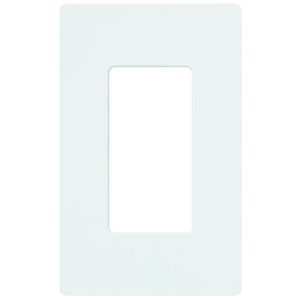 Lutron Claro Wallplate 1 Gang White