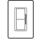 Lutron Diva DV 8A 0-10V 3WAY White