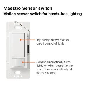 Lutron Maestro 2A Occupancy SP White