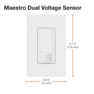 Lutron Maestro DV 6A Occupancy 3WAY White