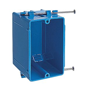 ABB (Thomas & Betts) 1G PVC Blue Nailbox 18cuin