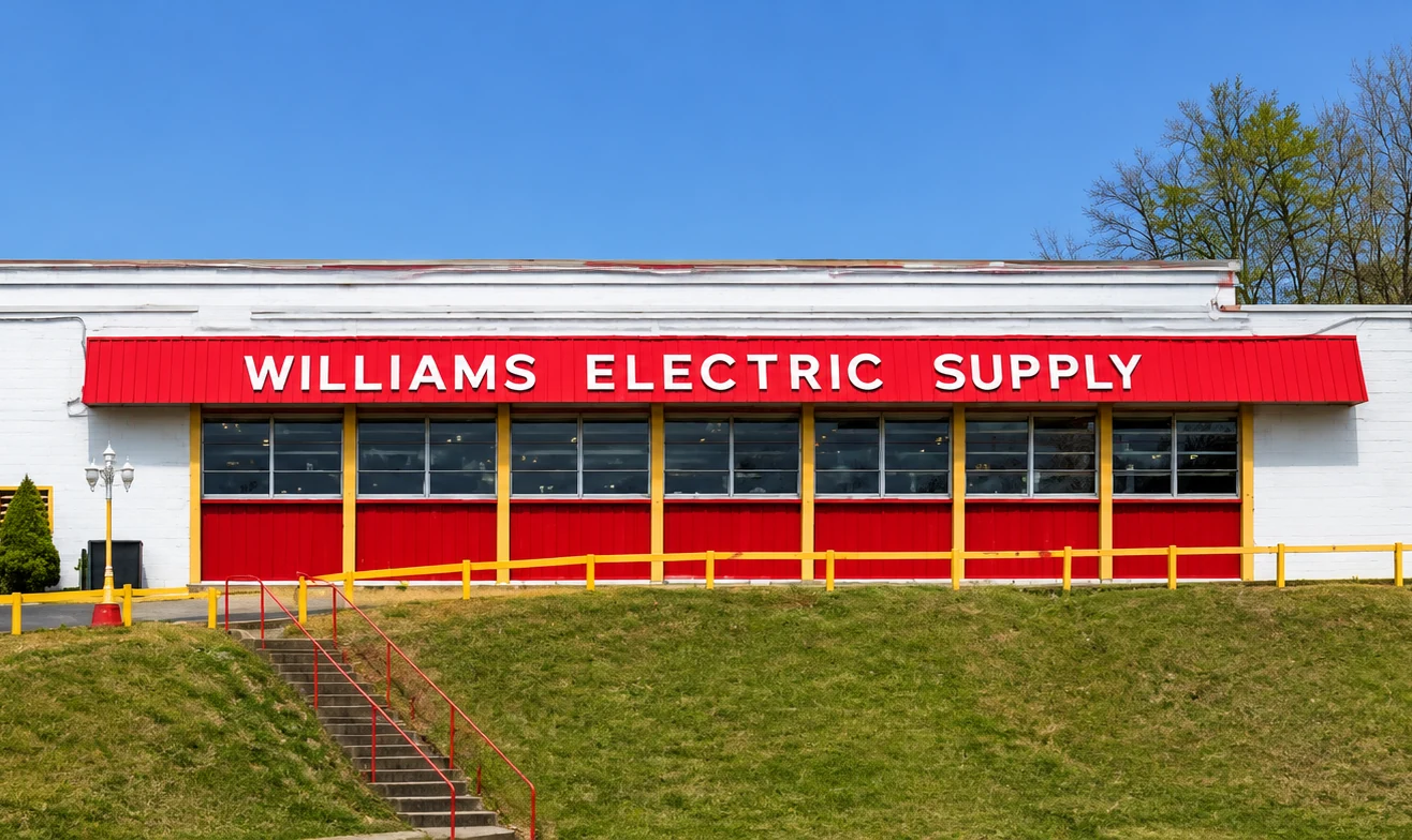 Williams Electric Supply industrial supply branch in Kingsport, Tennessee