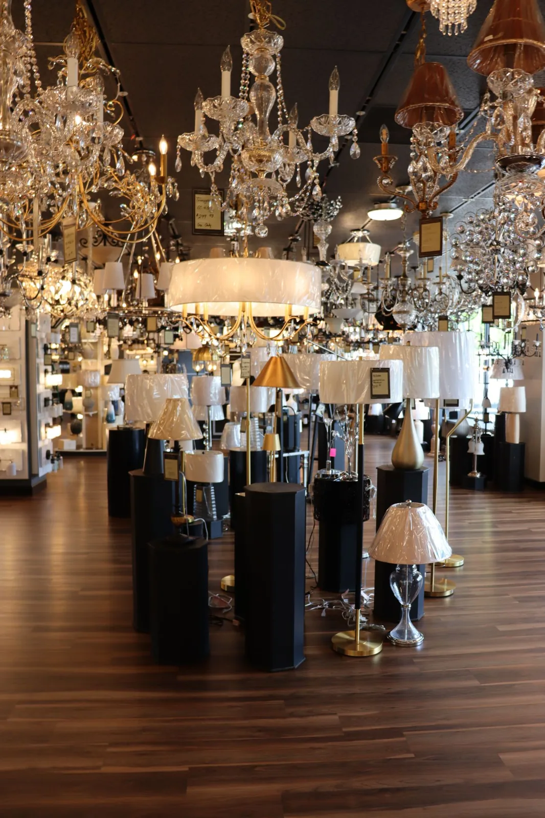 Williams Electric Supply lighting showroom